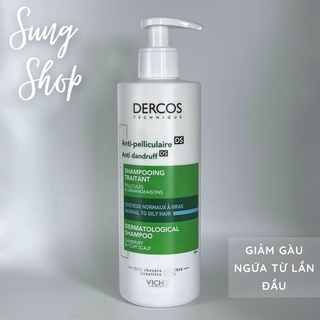 [Pháp] Dầu gội đầu Vichy Dercos cho da đầu gàu dầu nhờn