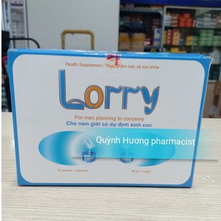 LORRY cho nam giới có dự định sinh con ( LORY hộp 30 gói )