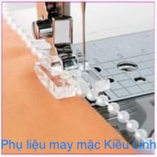 Chân vịt may đính chuỗi 4mm máy may gia chức năng.