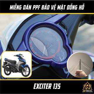 Miếng Dán PPF Bảo Vệ Mặt Đồng Hồ Xe Exciter 135 | Chất Liệu Film PPF Nhập Khẩu