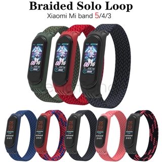 Dây Đeo Nylon Cho Đồng Hồ Thông Minh for Xiaomi Mi Band 5 4 3 Miband 3 / 4 / 5 Nfc