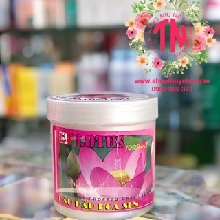 [HÀNG CÔNG TY CHÍNH HÃNG] Kem hấp tóc, dầu hấp dưỡng tóc suôn mềm hoa sen Lotus - 1000ml