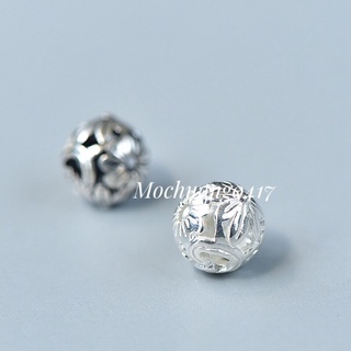 CHUYÊN SỈ  Charm bi bạc hoa mai hàng siêu đẹp - Bạc tốt loại 1, PH192