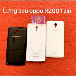 Nắp lưng oppo - vỏ sau oppo R2001 zin (như hình chụp)