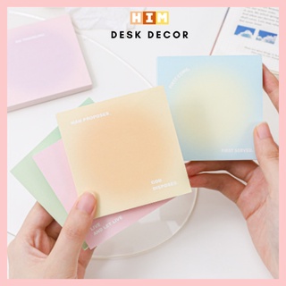 Giấy note ghi chú màu sắc Pastel Gradient