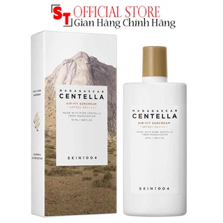 Kem Chống Nắng Skin 1004 Madagascar Centella Air-fit Sun Cream Plus Cho Da Mặt Kcn Rau Má Skin1004 SPF50+ PA++++ 50ml
