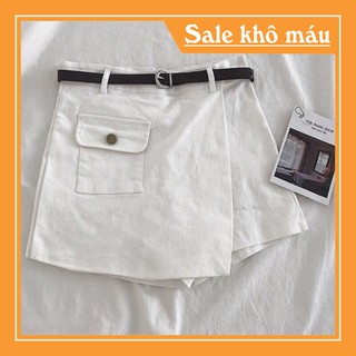 QUẦN GIẢ VÁY CẠP CAO - HÀNG CÓ SẴN