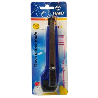 Dao Rọc Giấy Hand CK-18 - Màu Xanh