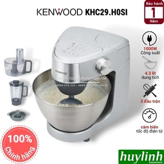 [Mã ELHAMS5 giảm 6% đơn 300K] Máy đánh trộn bột đa năng Kenwood Prospero Plus KHC29.H0SI - 4.3 lít - 1000W