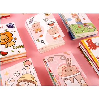 [Mã LIFEBOOK2 giảm 10% đơn 0Đ] Combo 10 sổ tay cute (12x8.5cm) mix mẫu khác nhau
