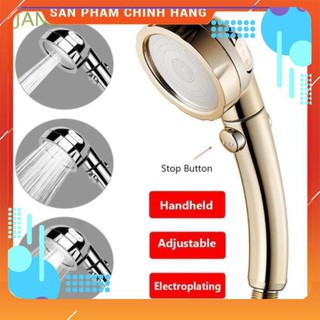 Vòi sen tăng áp❤️Evoucher Đầu vòi sen lọc nước áp suất cao có thể tháo rời 360 độ vàng bạc 206782 GOLD-206783 BẠC