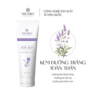 Kem dưỡng trắng da toàn thân hương nước hoa Lavender 100ml - Whitening Body Lotion