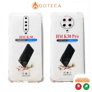 Ốp lưng Xiaomi Redmi K30/ K30 Pro- Chống sốc-Trong suốt- loại dày lâu ố vàng