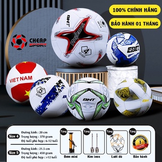 Quả Bóng Đá Động Lực Chính Hãng Số 3 4 5, Trái Banh Da Cao Cấp Bách Hiền Đủ Size Trẻ Em &amp; Người Lớn Tiêu Chuẩn Thi Đấu
