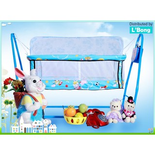 Nôi điện cho bé Đại Vĩ 1 tầng (Tặng kèm võng)
