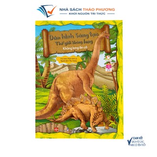 Sách - Dán hình sáng tạo Thế giới khủng long dành cho trẻ từ 4 tuổi trở lên
