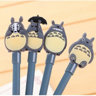 B13 Bút bi nước totoro dẹt bút hoạt hình bút dễ thương bút kute viết gel