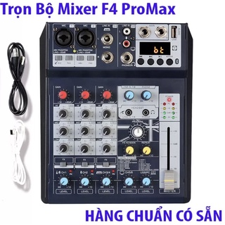 [Xả Hàng]Siêu Phẩm 2022 Mixer F4 Pro Max Chính Hãng Tích Hợp Hát Karaoke Gia Đình+Thu Âm Livestream Hỗ Trợ Máy Tính+BLT