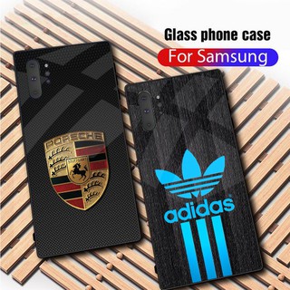 Ốp lưng cường lực Galaxy Note 8/Note 9/Note 10 / Note 10 Plus hình logo thể thao