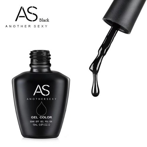 SƠN GEL AS MÀU ĐEN chai 15ml tramkieu30