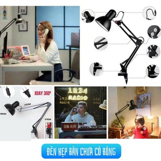[FREESHIP] ĐÈN HỌC, LÀM VIỆC PIXAR KẸP BÀN, ĐỂ BÀN 2IN1 (CHƯA CÓ BÓNG)