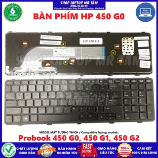 (KEYBOARD) BÀN PHÍM LAPTOP HP PROBOOK 450 dùng cho Probook 450 G0, 450 G1, 450 G2