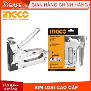 Kềm bấm ghim INGCO HSG1403 phụ kiện kèm theo đa dang phù hợp Kìm bấm ghim nhỏ gọn, thuận tiện bảo quản mang theo