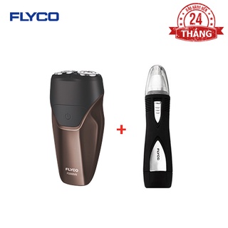 Combo Máy Cạo Râu 2 Lưỡi Kép Kháng Nước Sạc Nhanh 1 Giờ FS888VN &amp; Máy Tỉa Lông Mũi FS7805VN - Hàng Chính Hãng