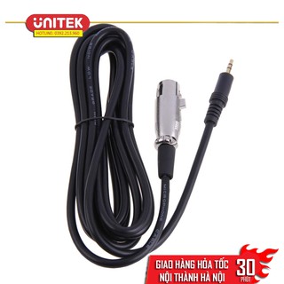 Cáp Canon Đầu 3.5mm ra Đầu XLR Cho Mic Condenser Live Stream Dài 3m