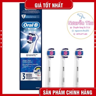 Đầu bàn chải điện thay thế Oral-b 3D White (Prowhite) made in Germany (Hàng_chính_hãng)