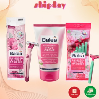 Dao cạo Balea Đức lưỡi kép dành cho nữ (gói 5 cái, 8 cái) New