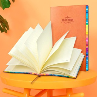 Sổ Tay Bìa Da A5 Cao Cấp Deli 112 Trang - Màu Sắc Nổi Bật, Giấy Chống Lóa Mắt - Phù Hợp Ghi Chép, Vẽ Phác Thảo - 3183