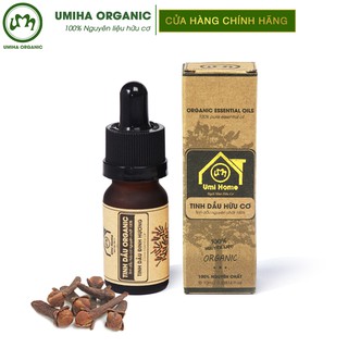 Tinh dầu Đinh Hương hữu cơ UMIHA nguyên chất | Clove Essential Oil 100% Organic 10ml