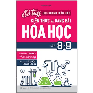 [Mã LIFEMALL995 giảm 10% đơn 99K] Sách Megabook - Sổ Tay Học Nhanh Toàn Diện Kiến Thức Và Dạng Bài Hóa Học Lớp 8-9