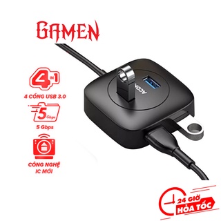 Bộ Chia USB HUB ACOME AH300 Bộ Chuyển Đổi Chia 4 CổngTốc Độ Truyền Tải Cao Dùng Cho Điện Thoại Laptop PC