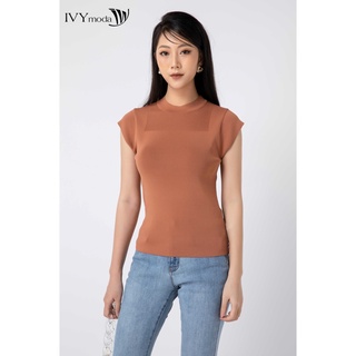 [NHẬP WABRTL5 GIẢM 10% TỐI ĐA 50K ĐH 250K ]Áo len nữ tay hến IVY moda MS 57B7984