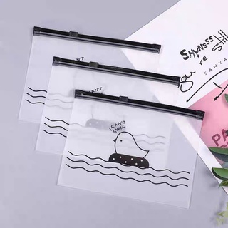 Túi zip đựng văn phòng phẩm con chim Clovershop68