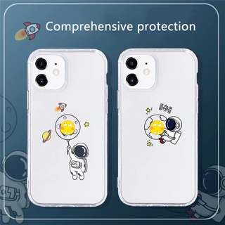 Ốp điện thoại mềm hình phi hành gia mini thích hợp cho iPhone 13/ 12 pro max 8plus xsmax 11 7plus X/ XR/ 13Pro/ 12mini