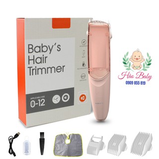 Tông Đơ Cắt Tóc Hút Tóc Tự Động An Toàn Cho Bé