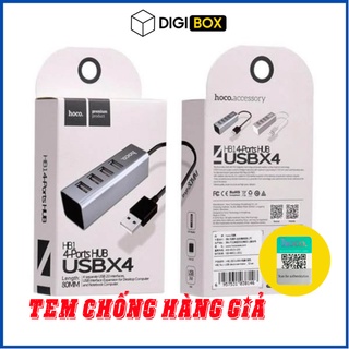 Đầu chia USB Hoco HB1 Ports Hub USB X4 4 cổng chính hãng