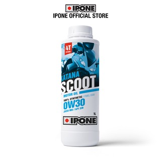 [Mã BMBAU50 giảm 7% đơn 99K] Nhớt tay ga tổng hợp 4T Scooter Ipone Katana Scoot 0W-30 (1L)