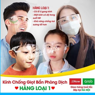 Kính bảo hộ phòng dịch FACE SHIELD - Hàng chính hãng cao cấp