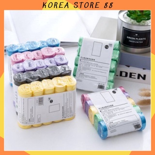 Set 5 Cuộn / 100 Túi Đựng Rác Dùng Một Lần Tiện Dụng Cho Nhà Bếp 88260 KOREA STORE 88