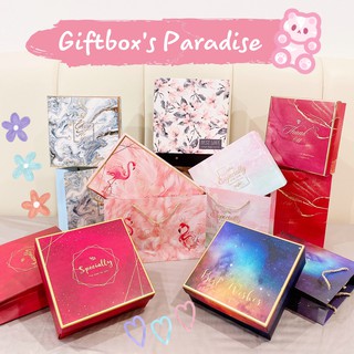 [Ful set] Nhiều mẫu Full set Hộp đựng quà và túi giấy đựng quà tặng, mỹ phẩm trong cùng bộ xinh xắn siêu ấn tượng