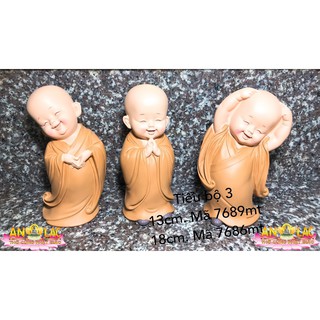 Bộ 3 Chú Tiểu Tâm Trí Tịnh MT