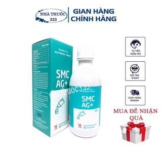 (CHÍNH HÃNG) NƯỚC SÚC MIỆNG SMC AG+