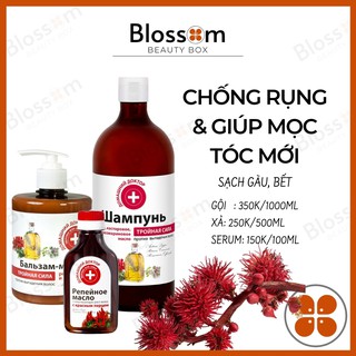 Dầu gội xả chống rụng tóc &amp; giúp mọc tóc mới Domashnij Doctor