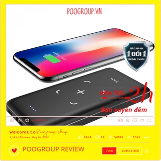Pin Sạc dự phòng không dây Hoco J50 10.000mAh Chính Hãng BH 12 tháng