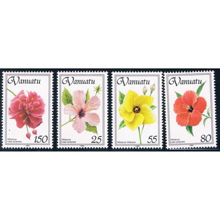 Tem sưu tập Tem Vanuatu Hoa 1993 ( 4 tem )