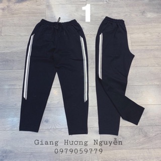 QUẦN BAGGY SỌC TRẮNG CHẤT ĐẸP MS12662